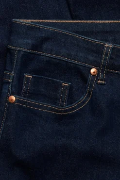 Straight jeans mid waist short leg