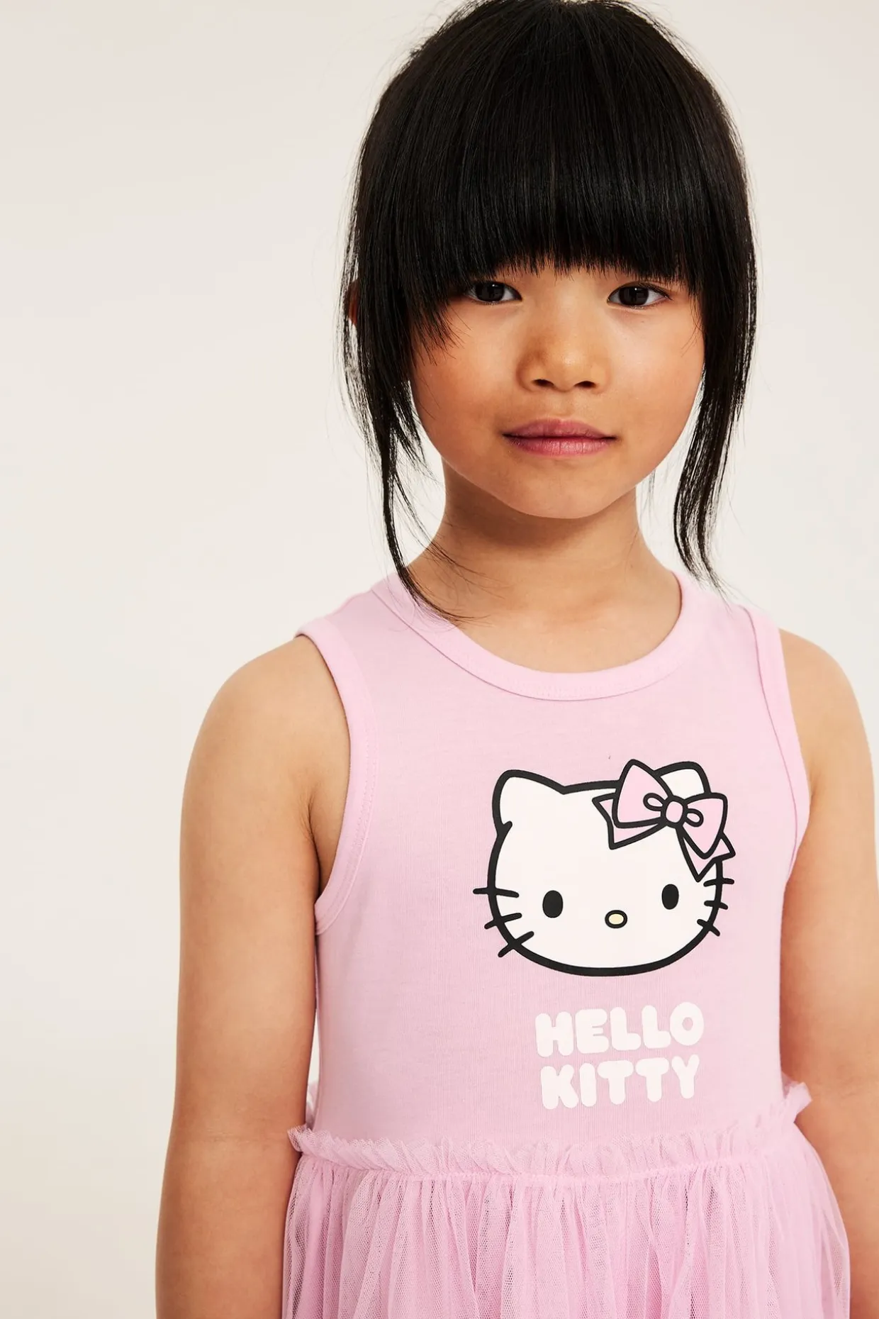 Sukienka Hello Kitty z tiulową spódnicą