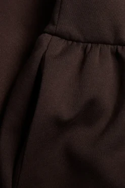 Sukienka midi z dżerseju