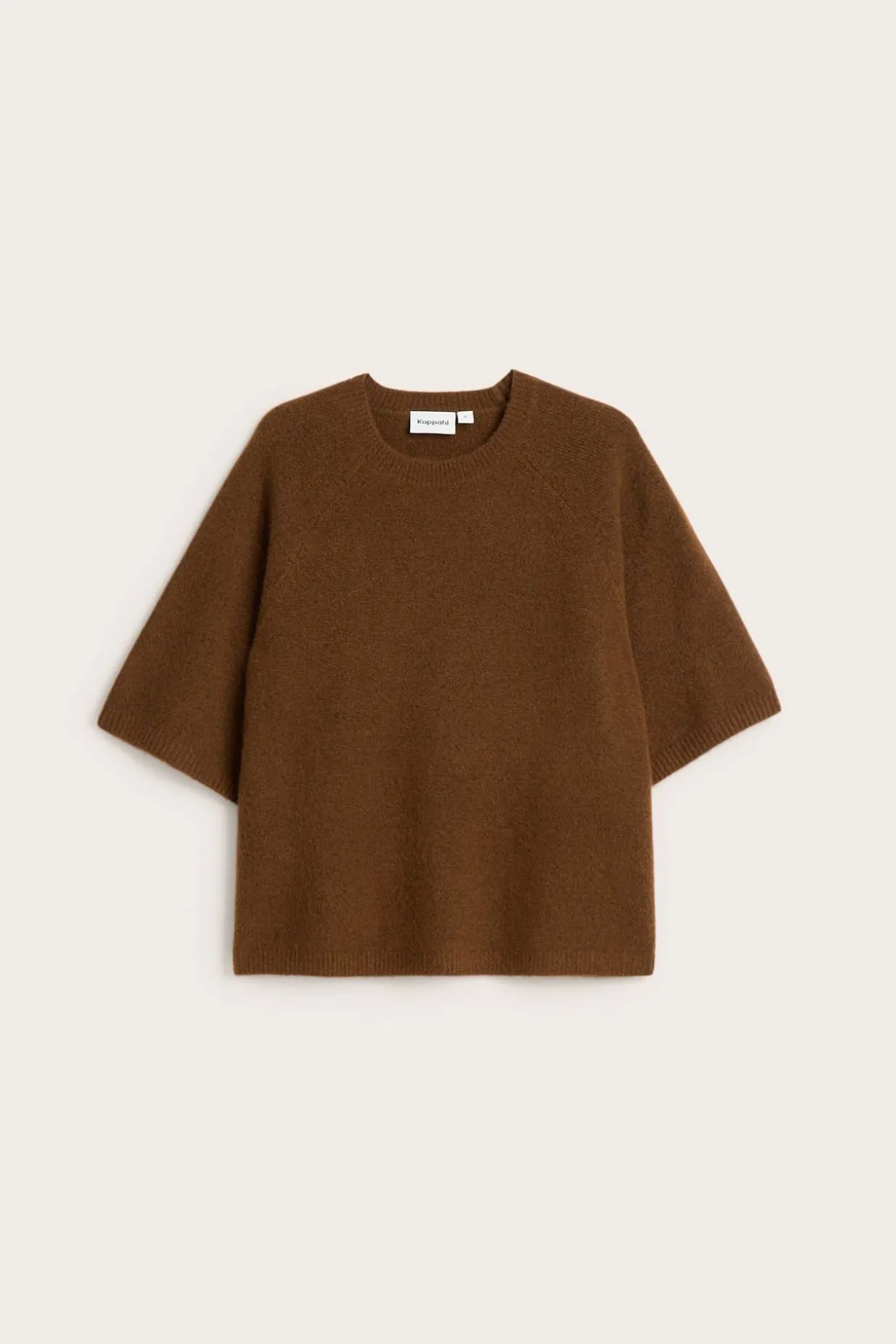 Sweter oversize z krótkim rękawem