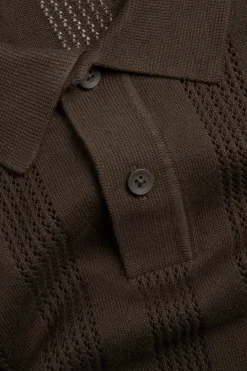 Sweter z dzianiny, z krótkimi rękawami