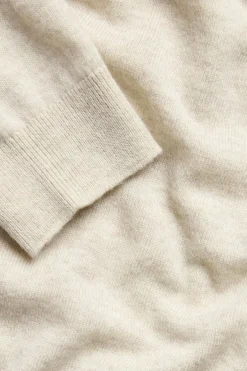Sweter z dzianiny z wełny