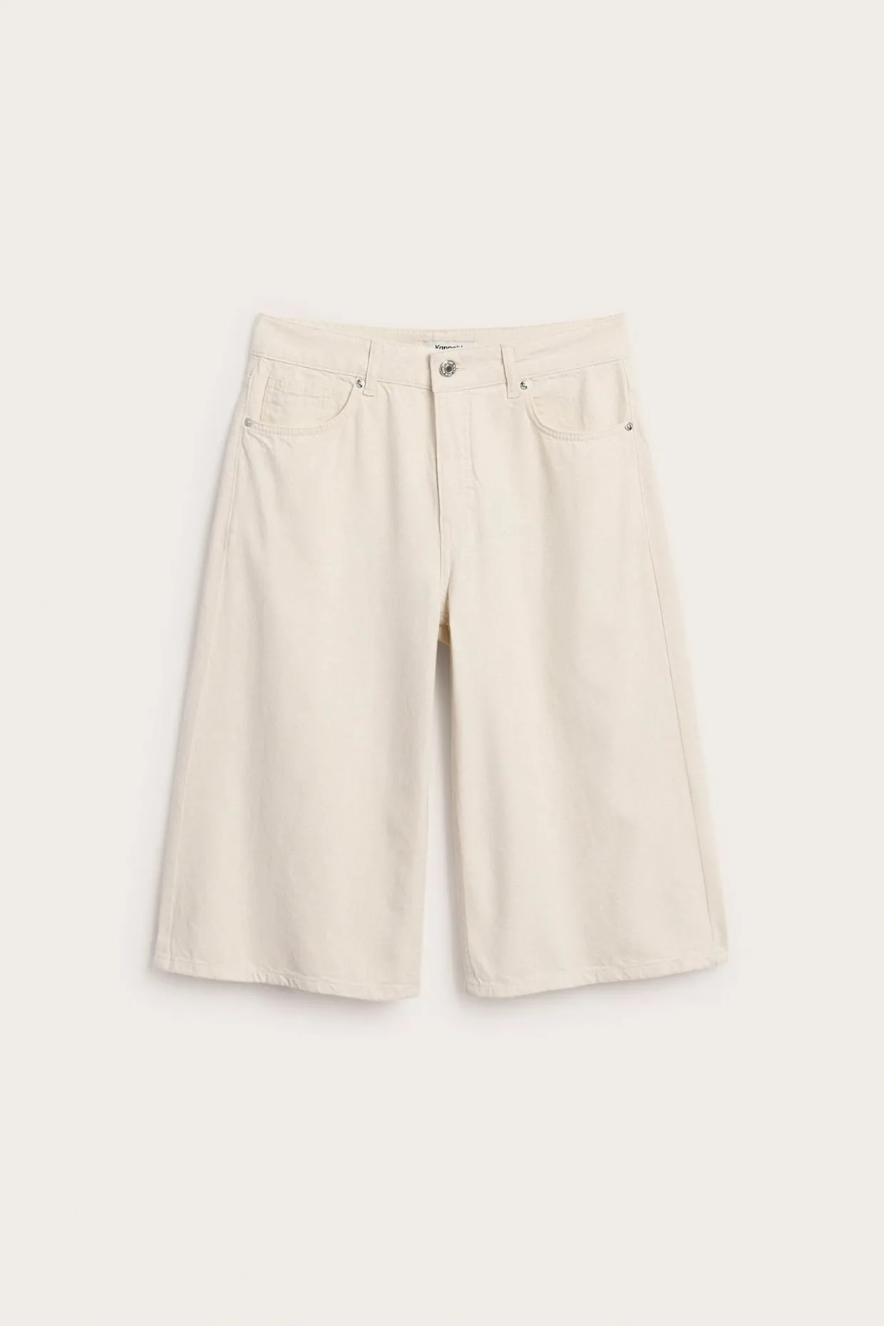 Szorty bermudy z bawełny twill