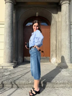 Szorty bermudy z denimu