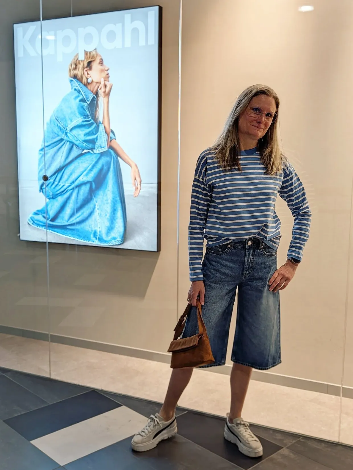 Szorty bermudy z denimu
