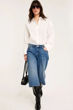 Szorty bermudy z denimu