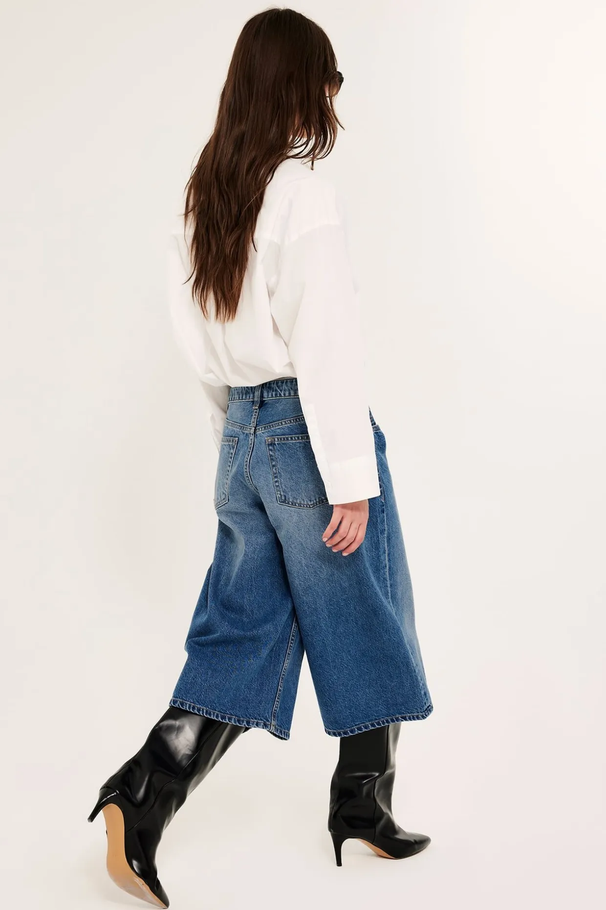 Szorty bermudy z denimu
