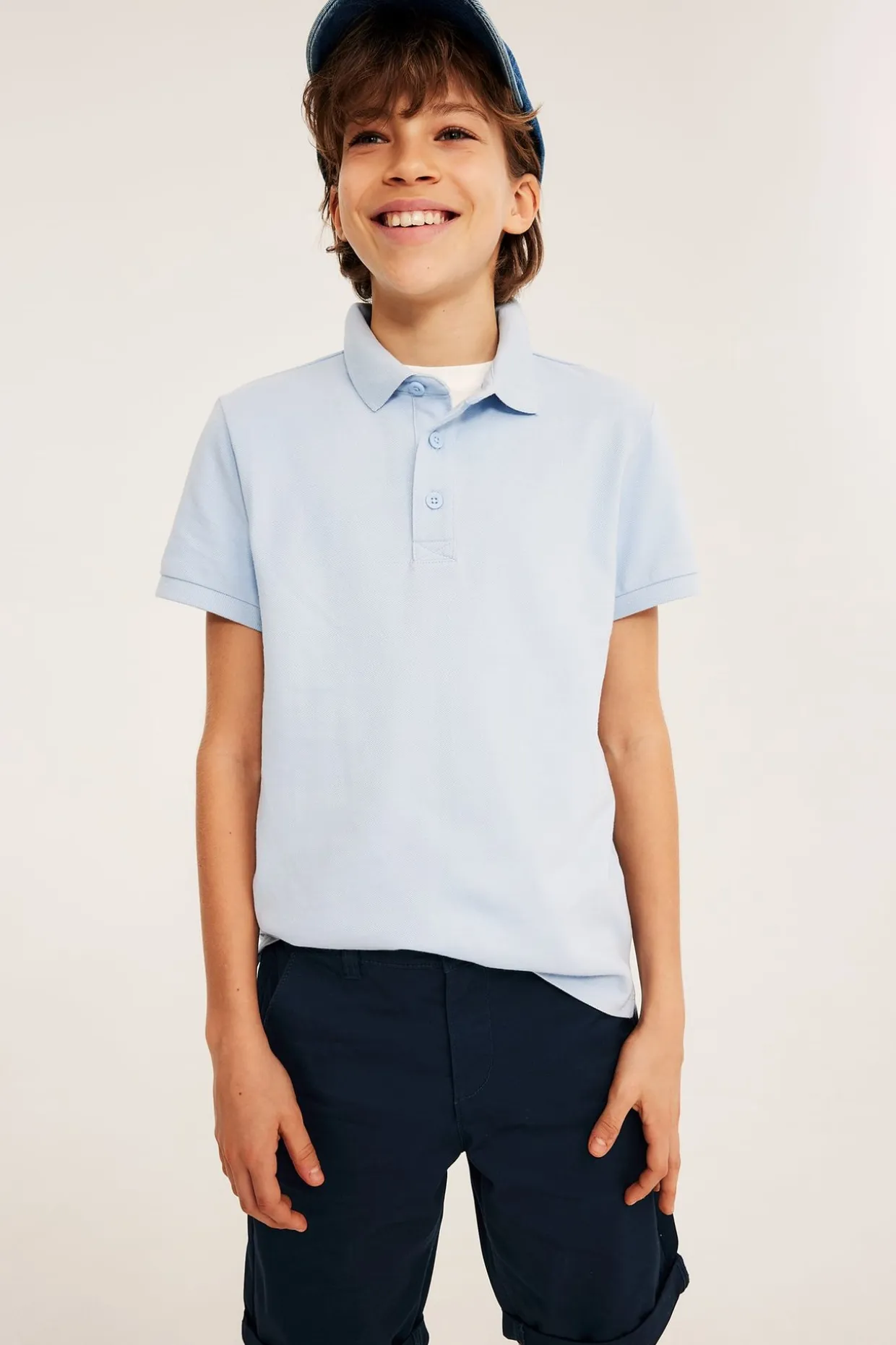 Szorty chino z bawełny twill