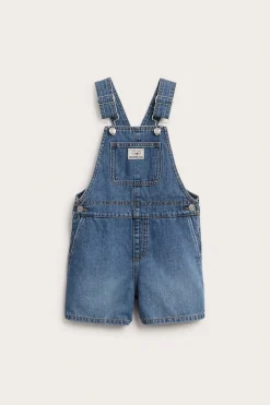 Szorty ogrodniczki z denimu