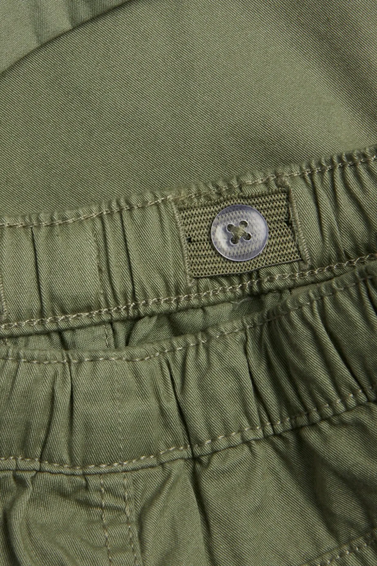 Szorty z bawełny twill