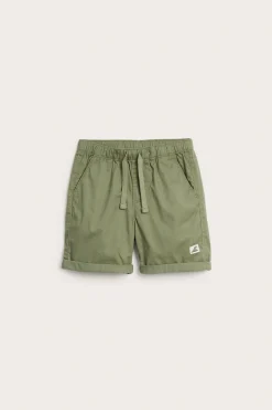 Szorty z bawełny twill