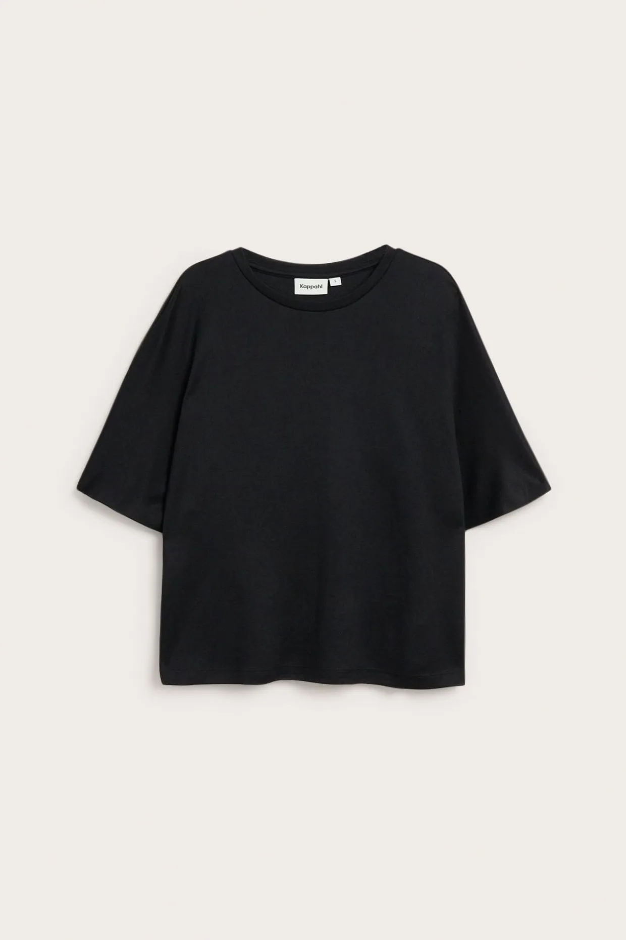Top oversize z krótkim rękawem