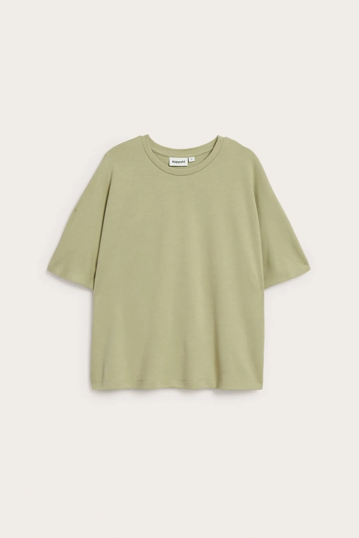 Top oversize z krótkim rękawem
