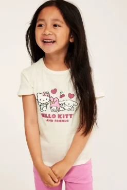 Top z krótkim rękawem, z motywem Hello Kitty