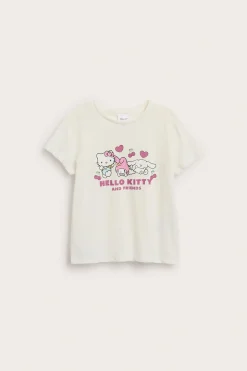 Top z krótkim rękawem, z motywem Hello Kitty