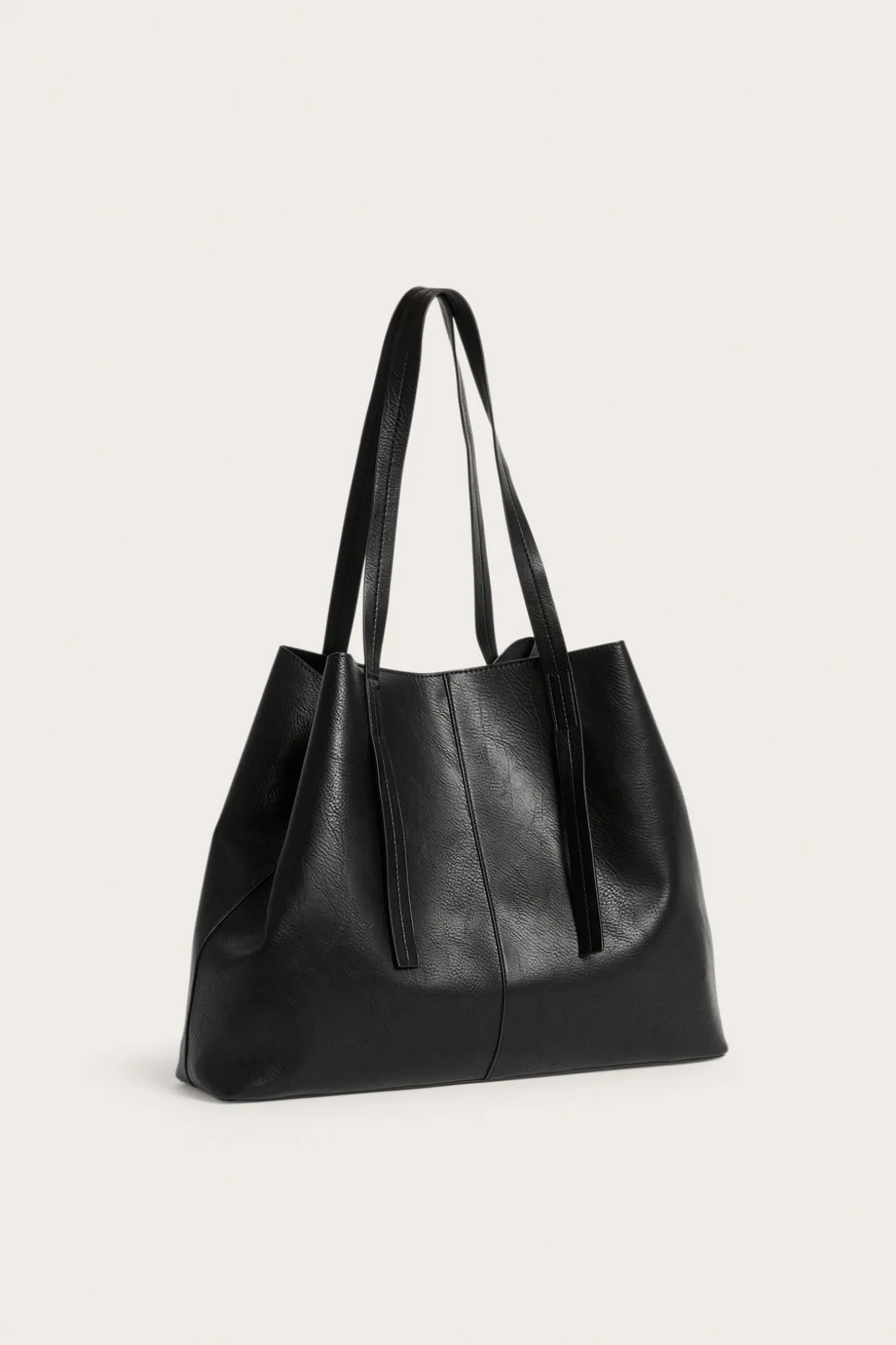 Torba tote z imitacji skóry