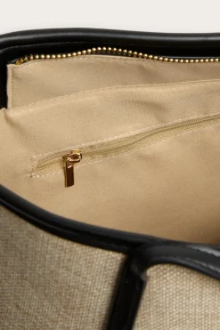 Torba typu tote ze słomki