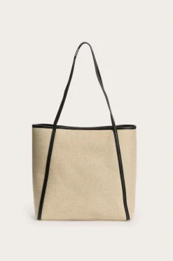 Torba typu tote ze słomki
