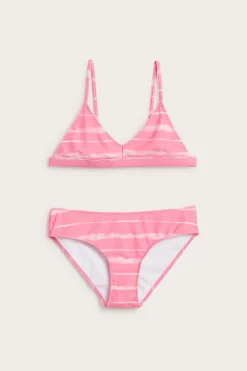 Trójkątne bikini z batikowym wzorem