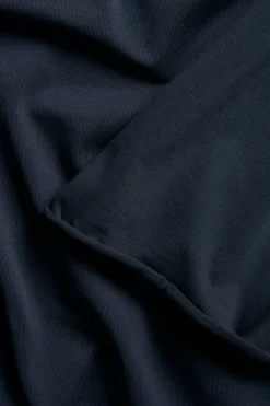 T-shirt o pudełkowym fasonie z podwiniętymi brzegami
