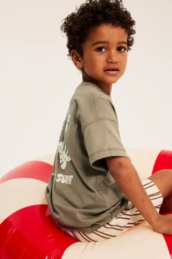 T-shirt oversize z bawełny