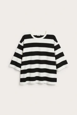 T-shirt oversize z bawełny
