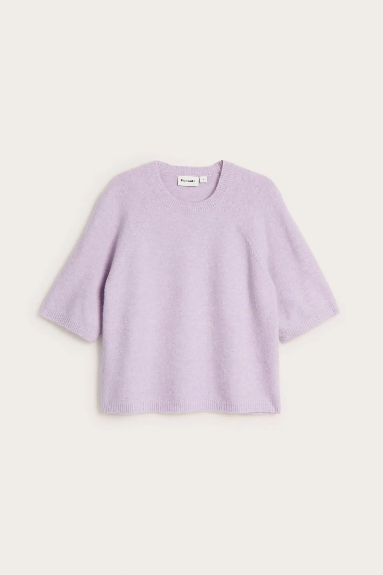 T-shirt oversize, z dzianiny