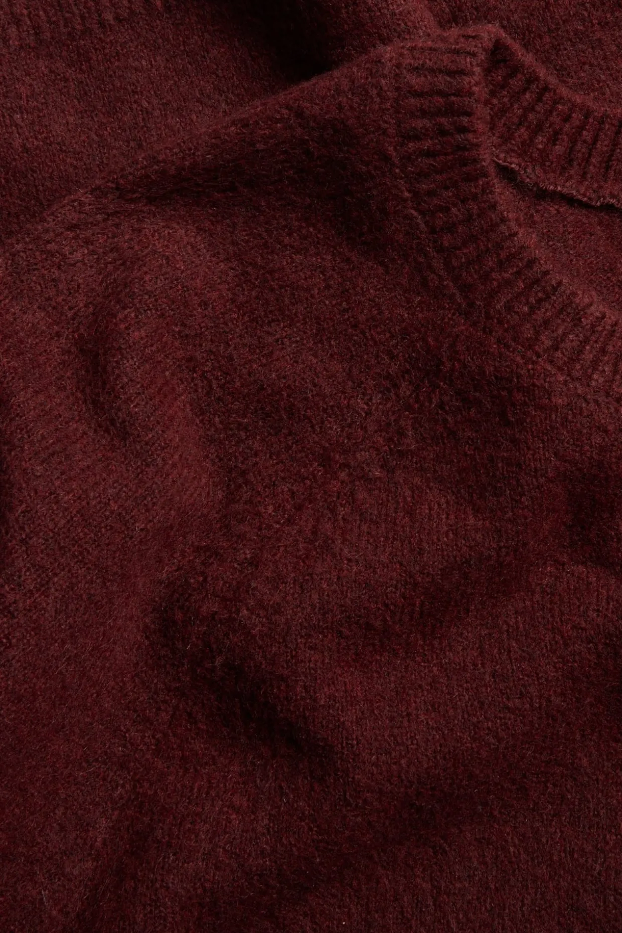 T-shirt oversize, z dzianiny