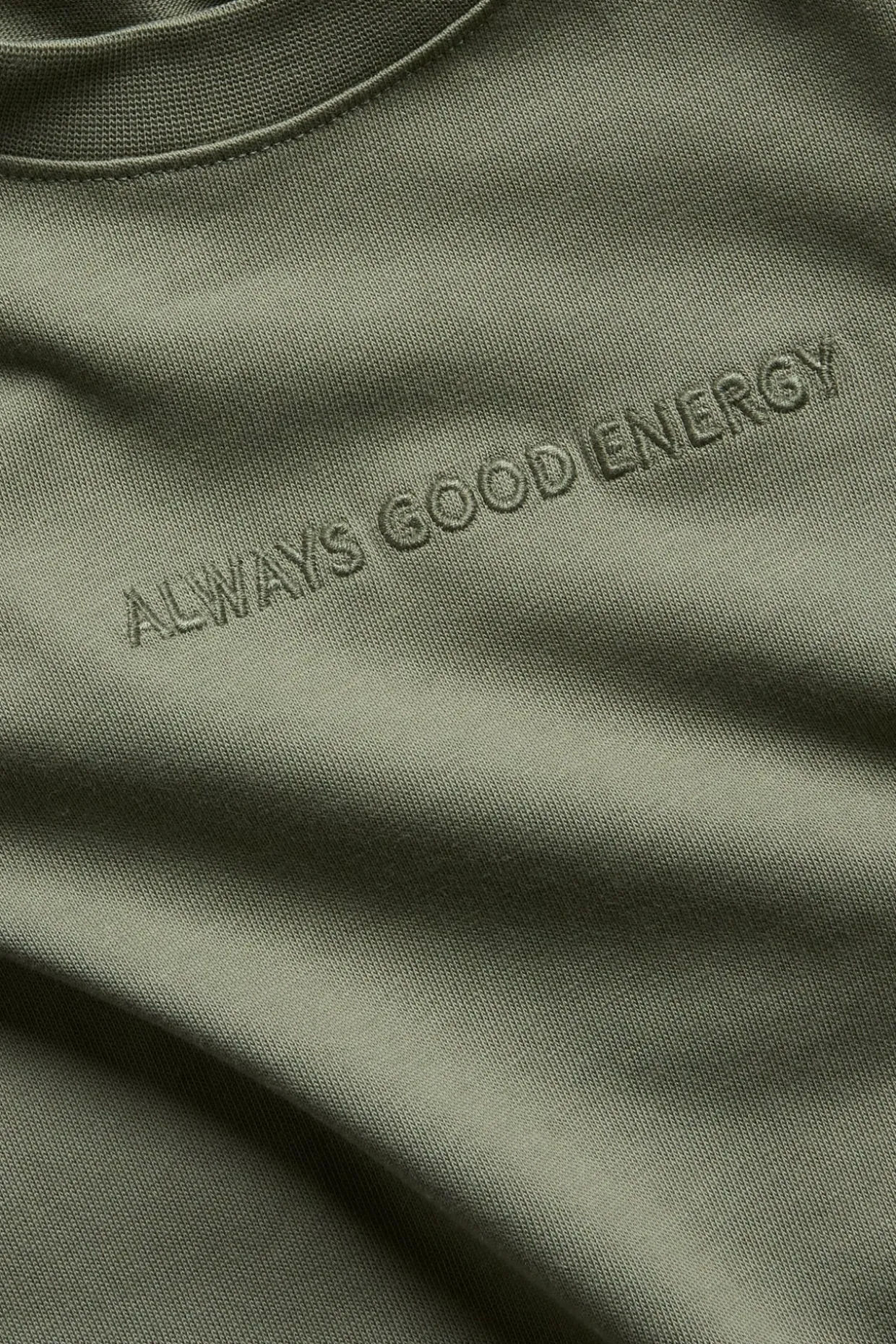 T-shirt oversize z nadrukiem tekstowym