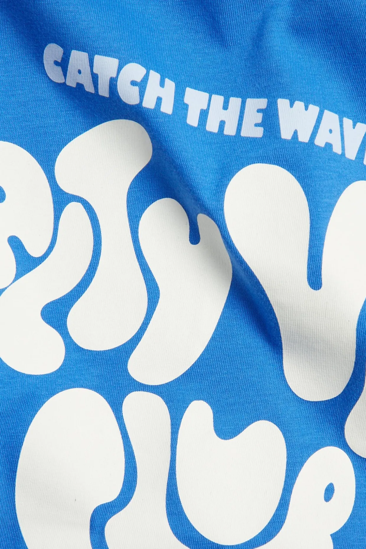 T-shirt oversize z nadrukowanym motywem