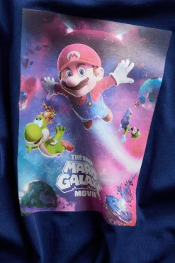 T-shirt Super Mario Galaxy, z bawełnianej dzianiny