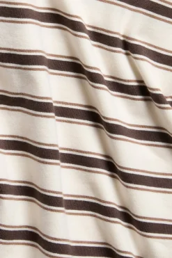T-shirt w paski, z bawełny