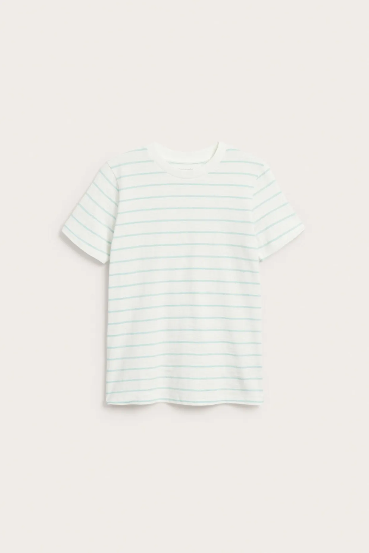 T-shirt w paski, z bawełny slub