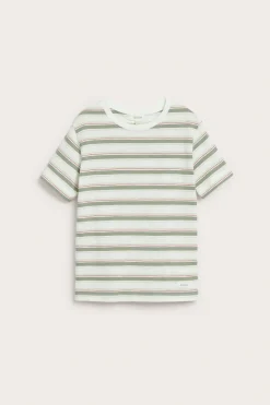 T-shirt w paski, z trykotu slub