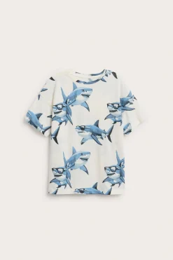 T-shirt w rekiny