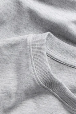 T-shirt z bawełnianej dzianiny, z krótkimi rękawami
