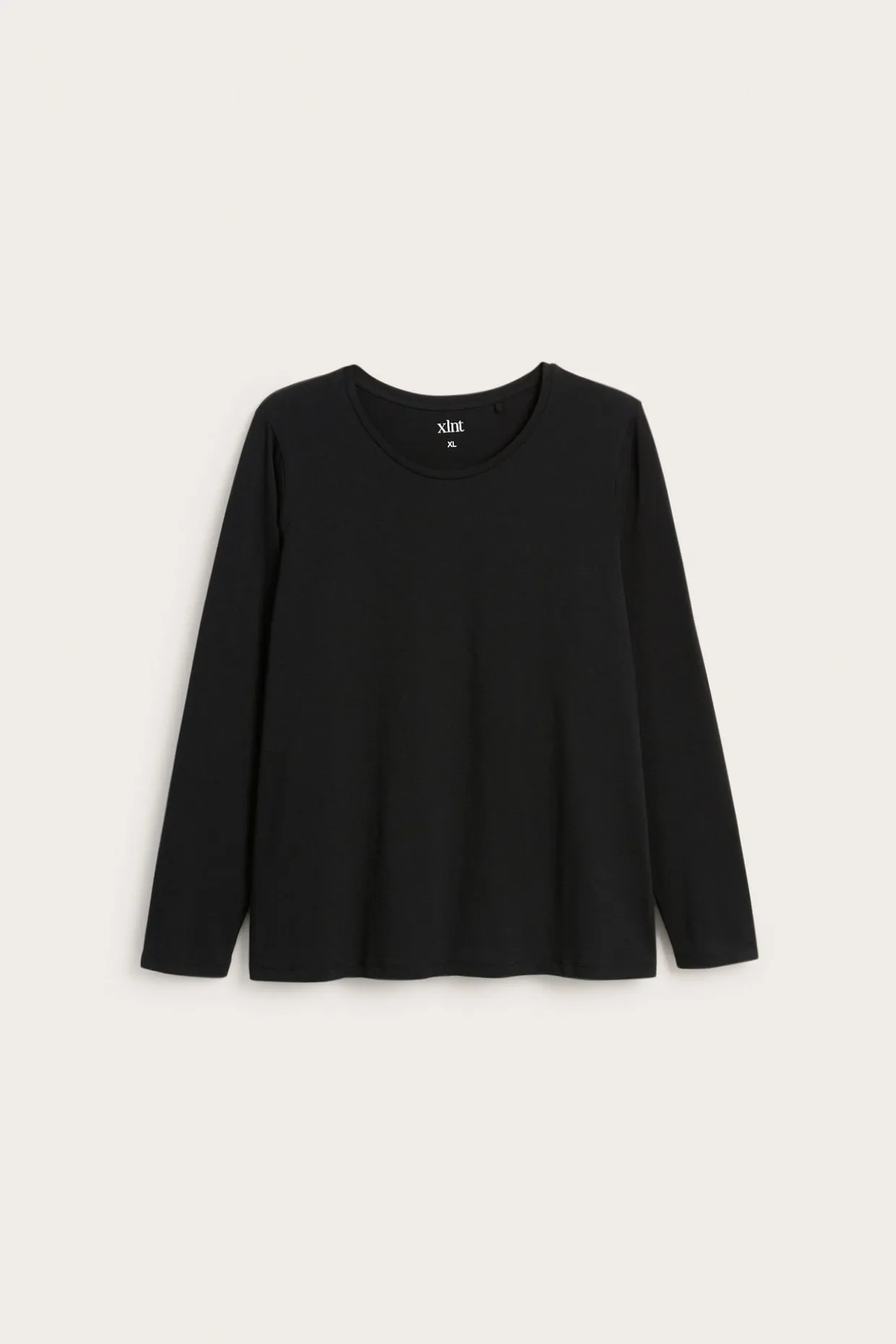 T-shirt z długim rękawem, z bawełny