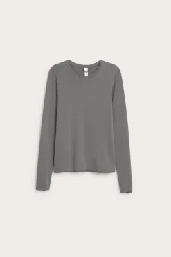T-shirt z długim rękawem, z lyocellu
