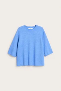 T-shirt z dzianiny