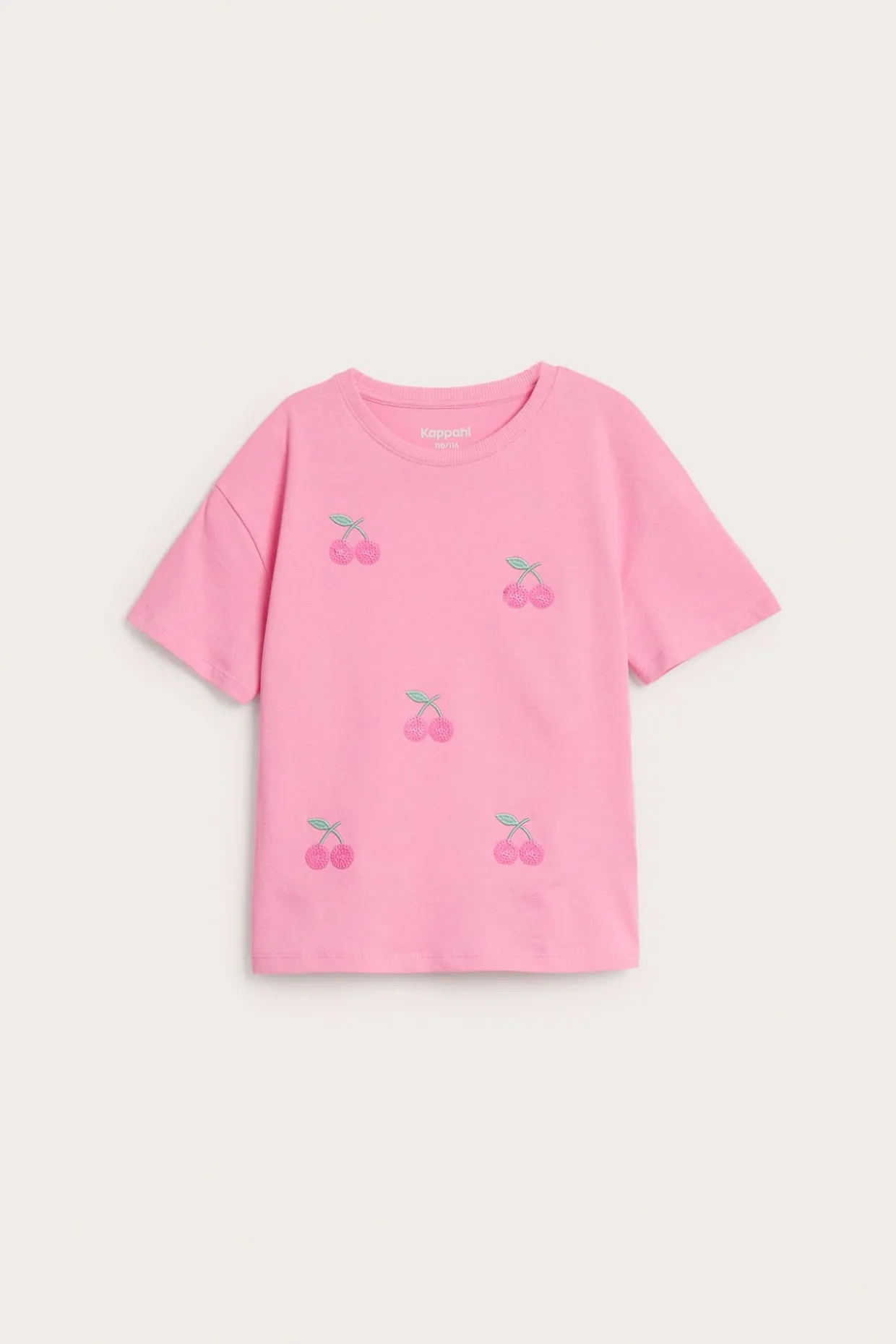 T-shirt z krótkimi rękawami, w wiśnie
