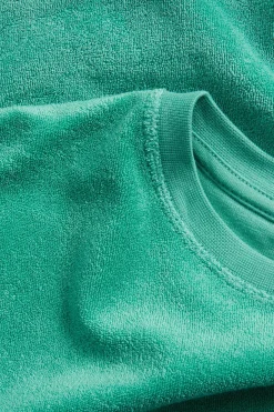 T-shirt z krótkimi rękawami, z froty