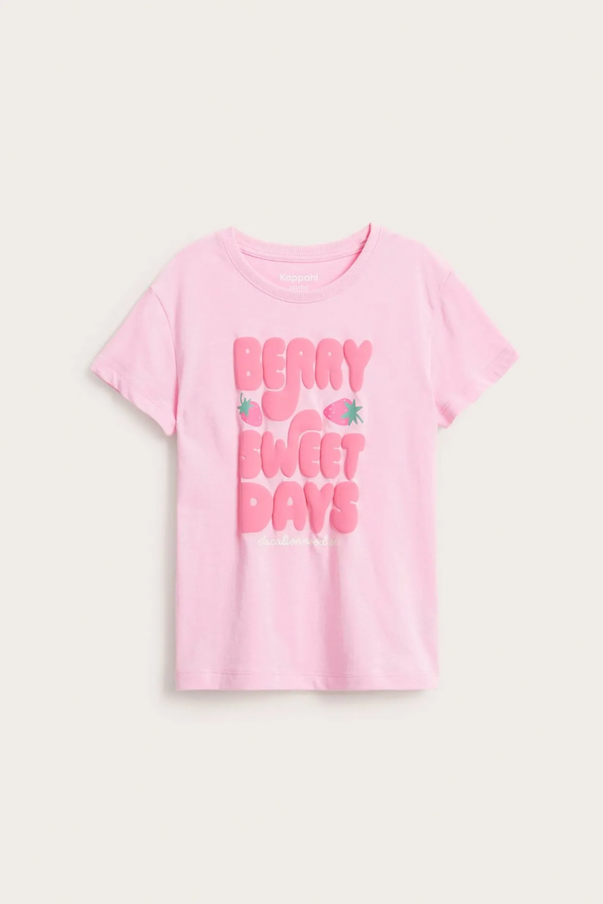 T-shirt z krótkimi rękawami, z nadrukiem tekstowym