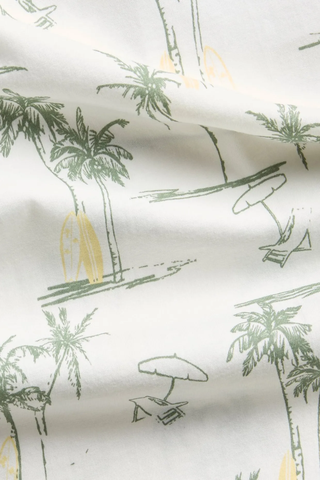 T-shirt z krótkimi rękawami, z wzorem w palmy