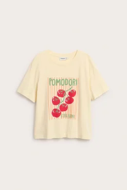 T-shirt z nadrukiem „Pomodori”