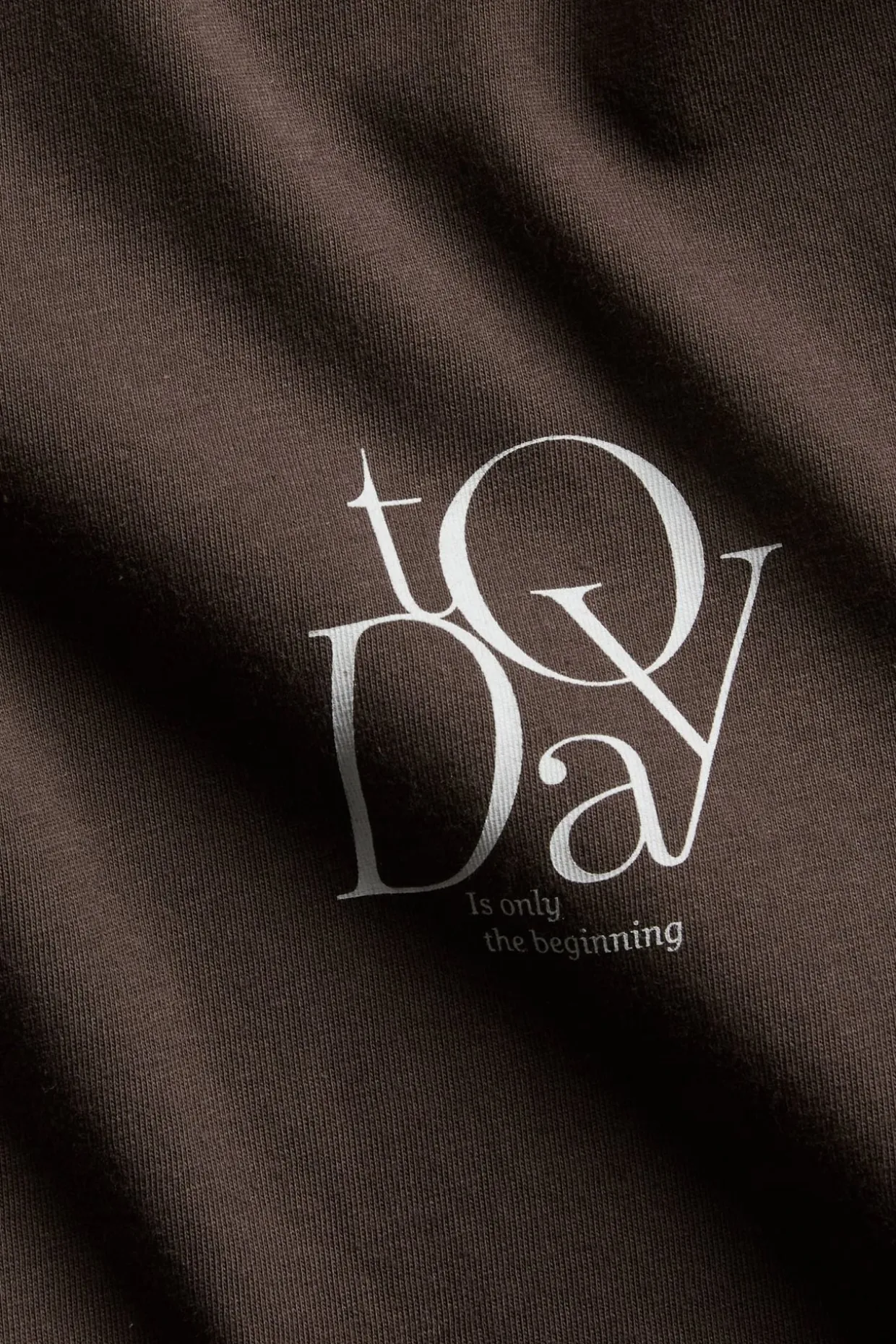 T-shirt z nadrukiem „Today”