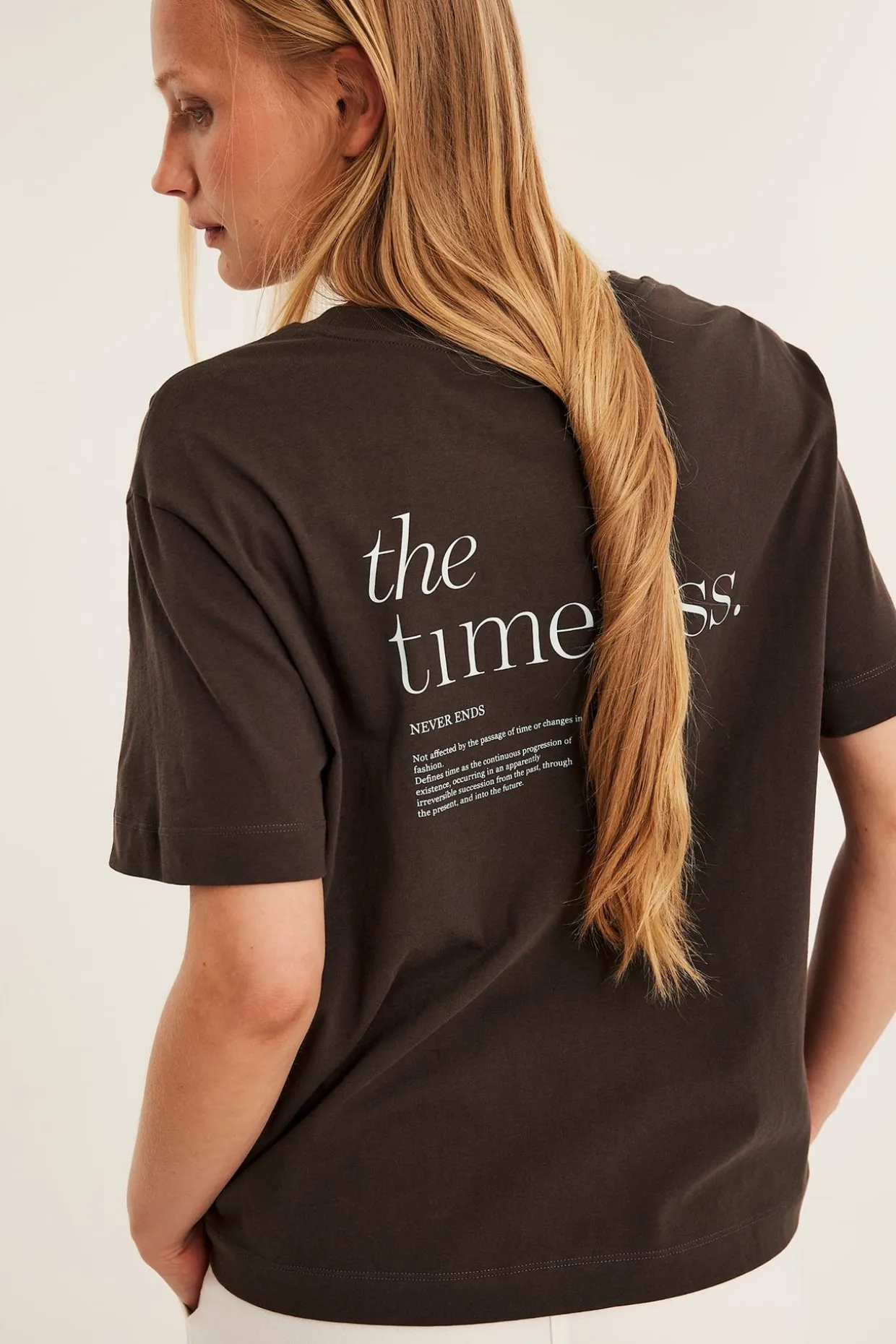T-shirt z nadrukiem „Today”