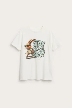 T-shirt z nadrukiem z przodu