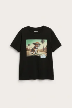 T-shirt z nadrukiem z przodu