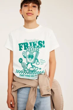 T-shirt z nadrukiem z przodu