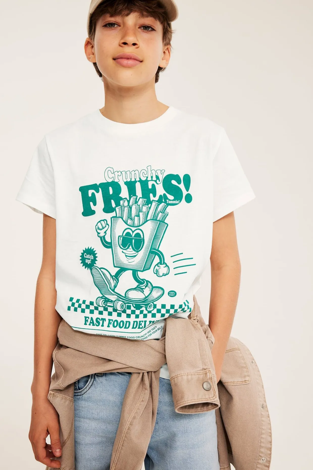 T-shirt z nadrukiem z przodu